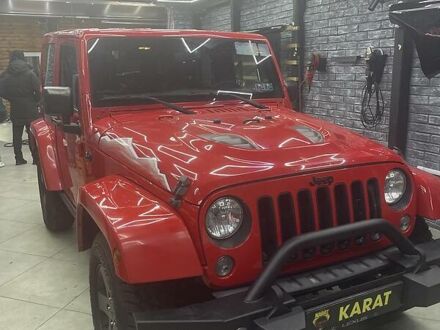 Джип Wrangler 2014 у Києві на Automoto.ua Червоний Джип Wrangler, об'ємом двигуна 3.6 л та пробігом 128 тис. км за 26999 $, фото 1 на Automoto.ua