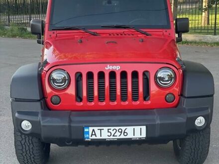 Красный Джип Вранглер, объемом двигателя 2.78 л и пробегом 100 тыс. км за 32999 $, фото 1 на Automoto.ua