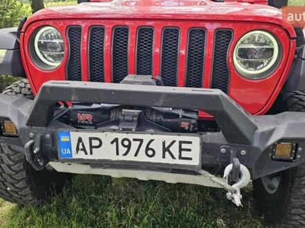 Красный Джип Вранглер, объемом двигателя 3.6 л и пробегом 43 тыс. км за 38500 $, фото 1 на Automoto.ua