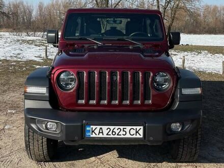 Джип Wrangler 2021 у Києві на Automoto.ua Червоний Джип Wrangler, об'ємом двигуна 2 л та пробігом 7 тис. км за 57000 $, фото 1 на Automoto.ua