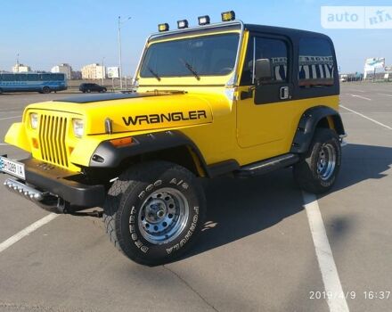 Жовтий Джип Wrangler, об'ємом двигуна 2.5 л та пробігом 180 тис. км за 14800 $, фото 13 на Automoto.ua