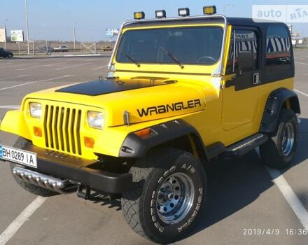 Жовтий Джип Wrangler, об'ємом двигуна 2.5 л та пробігом 180 тис. км за 14800 $, фото 1 на Automoto.ua