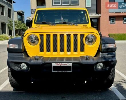 Жовтий Джип Wrangler, об'ємом двигуна 3.6 л та пробігом 62 тис. км за 20500 $, фото 1 на Automoto.ua