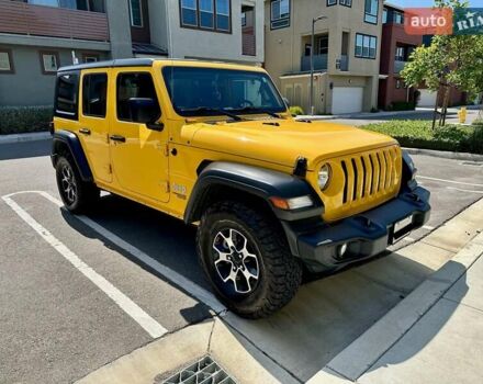 Жовтий Джип Wrangler, об'ємом двигуна 3.6 л та пробігом 62 тис. км за 20500 $, фото 2 на Automoto.ua