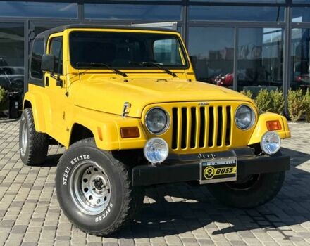 Жовтий Джип Wrangler, об'ємом двигуна 2.5 л та пробігом 184 тис. км за 14800 $, фото 1 на Automoto.ua