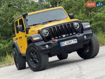 Джип Вранглер 2020 в Дрогобыче на Automoto.ua Желтый Джип Вранглер, объемом двигателя 3.6 л и пробегом 143 тыс. км за 38900 $, фото 1 на Automoto.ua