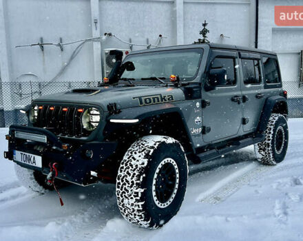 Серый Джип Вранглер, объемом двигателя 2 л и пробегом 80 тыс. км за 45000 $, фото 1 на Automoto.ua