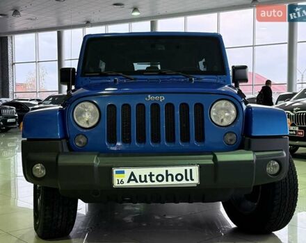 Синий Джип Вранглер, объемом двигателя 2.77 л и пробегом 163 тыс. км за 32960 $, фото 1 на Automoto.ua