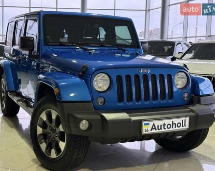 Синий Джип Вранглер, объемом двигателя 2.77 л и пробегом 163 тыс. км за 32960 $, фото 2 на Automoto.ua