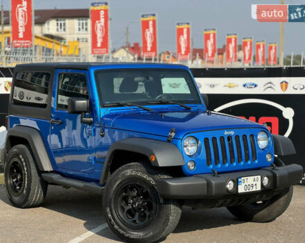 Джип Вранглер 2015 в Херсоне на Automoto.ua Синий Джип Вранглер, объемом двигателя 3.6 л и пробегом 160 тыс. км за 20000 $, фото 2 на Automoto.ua