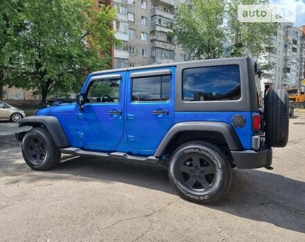 Синій Джип Wrangler, об'ємом двигуна 3.6 л та пробігом 45 тис. км за 23900 $, фото 1 на Automoto.ua