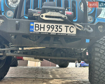 Джип Вранглер 2018 в Одессе на Automoto.ua Синий Джип Вранглер, объемом двигателя 3.61 л и пробегом 80 тыс. км за 45000 $, фото 2 на Automoto.ua