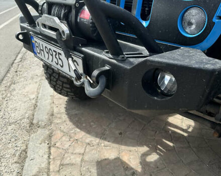Джип Вранглер 2018 в Одессе на Automoto.ua Синий Джип Вранглер, объемом двигателя 3.61 л и пробегом 80 тыс. км за 45000 $, фото 18 на Automoto.ua