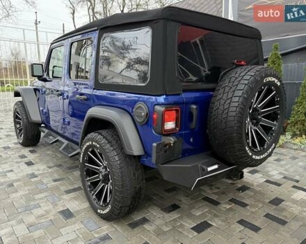 Синий Джип Вранглер, объемом двигателя 2 л и пробегом 45 тыс. км за 33500 $, фото 2 на Automoto.ua