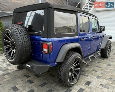 Синий Джип Вранглер, объемом двигателя 2 л и пробегом 45 тыс. км за 33500 $, фото 4 на Automoto.ua