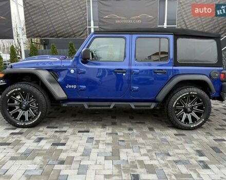 Синий Джип Вранглер, объемом двигателя 2 л и пробегом 45 тыс. км за 33500 $, фото 1 на Automoto.ua