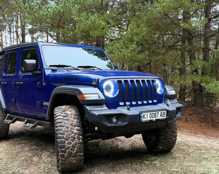 Синий Джип Вранглер, объемом двигателя 3.6 л и пробегом 85 тыс. км за 55555 $, фото 2 на Automoto.ua