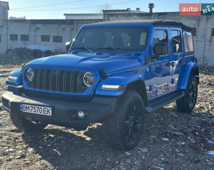 Синий Джип Вранглер, объемом двигателя 2 л и пробегом 49 тыс. км за 35500 $, фото 2 на Automoto.ua