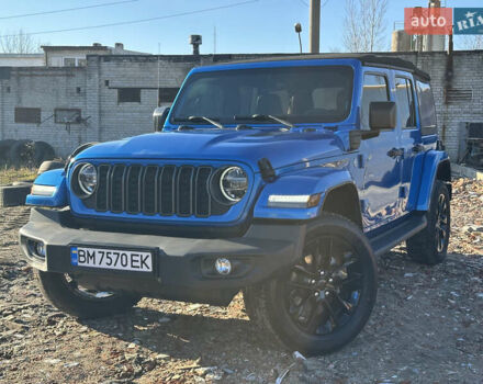 Синий Джип Вранглер, объемом двигателя 2 л и пробегом 49 тыс. км за 35500 $, фото 4 на Automoto.ua