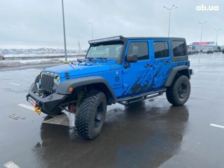 Джип Вранглер 2014 в Львове на Automoto.ua Синий Джип Вранглер, объемом двигателя 3.6 л и пробегом 85 тыс. км за 20990 $, фото 1 на Automoto.ua