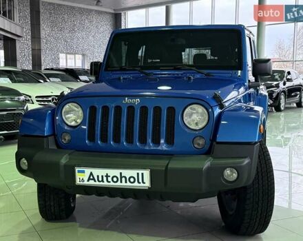 Синий Джип Вранглер, объемом двигателя 2.77 л и пробегом 163 тыс. км за 32960 $, фото 1 на Automoto.ua