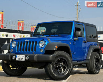 Синій Джип Wrangler, об'ємом двигуна 3.6 л та пробігом 160 тис. км за 20000 $, фото 1 на Automoto.ua