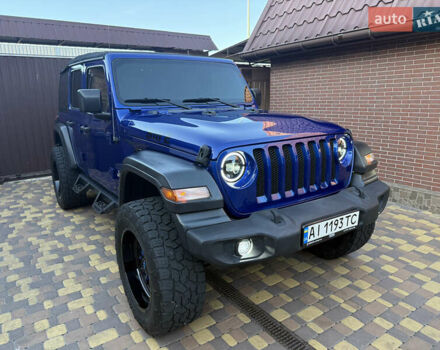 Синій Джип Wrangler, об'ємом двигуна 3.6 л та пробігом 84 тис. км за 37999 $, фото 1 на Automoto.ua
