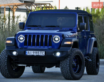 Синій Джип Wrangler, об'ємом двигуна 3.6 л та пробігом 85 тис. км за 29500 $, фото 1 на Automoto.ua
