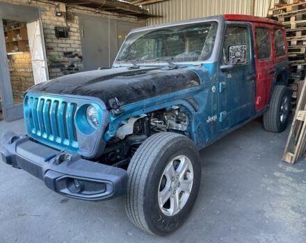 Синій Джип Wrangler, об'ємом двигуна 2 л та пробігом 50 тис. км за 33000 $, фото 1 на Automoto.ua