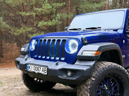 Синий Джип Вранглер, объемом двигателя 3.6 л и пробегом 85 тыс. км за 55555 $, фото 1 на Automoto.ua