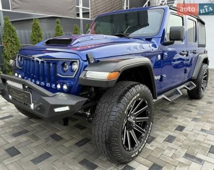 Синий Джип Вранглер, объемом двигателя 2 л и пробегом 45 тыс. км за 33500 $, фото 1 на Automoto.ua