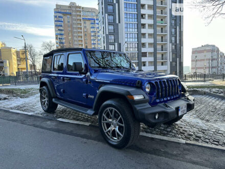 Синій Джип Wrangler, об'ємом двигуна 3.6 л та пробігом 44 тис. км за 41500 $, фото 1 на Automoto.ua