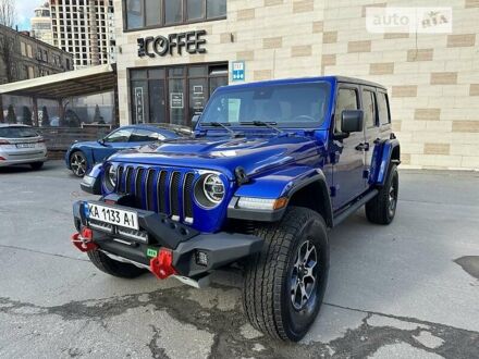 Джип Вранглер 2020 в Киеве на Automoto.ua Синий Джип Вранглер, объемом двигателя 3 л и пробегом 27 тыс. км за 79900 $, фото 1 на Automoto.ua
