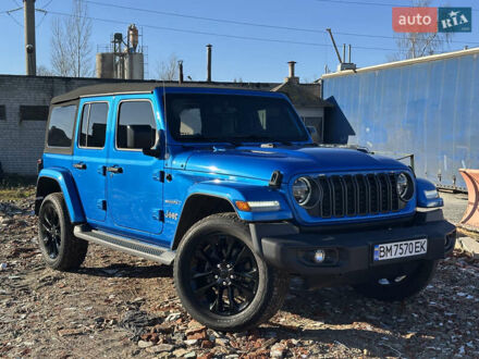 Синий Джип Вранглер, объемом двигателя 2 л и пробегом 49 тыс. км за 35500 $, фото 1 на Automoto.ua