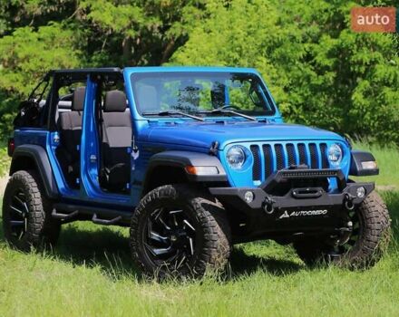 Синій Джип Wrangler, об'ємом двигуна 2 л та пробігом 30 тис. км за 36000 $, фото 1 на Automoto.ua