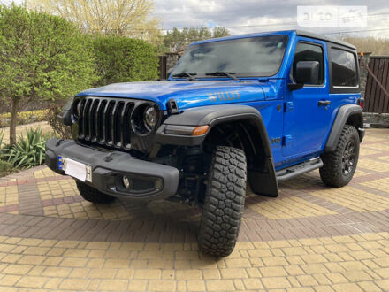 Синій Джип Wrangler, об'ємом двигуна 2 л та пробігом 27 тис. км за 40000 $, фото 1 на Automoto.ua