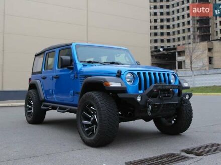 Синій Джип Wrangler, об'ємом двигуна 2 л та пробігом 30 тис. км за 32000 $, фото 1 на Automoto.ua