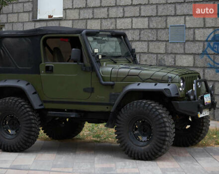 Зелений Джип Wrangler, об'ємом двигуна 4 л та пробігом 177 тис. км за 15900 $, фото 6 на Automoto.ua