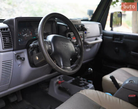 Зеленый Джип Вранглер, объемом двигателя 4 л и пробегом 177 тыс. км за 15900 $, фото 16 на Automoto.ua