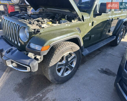 Зеленый Джип Вранглер, объемом двигателя 2 л и пробегом 57 тыс. км за 25500 $, фото 1 на Automoto.ua
