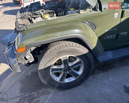 Зеленый Джип Вранглер, объемом двигателя 2 л и пробегом 57 тыс. км за 25500 $, фото 2 на Automoto.ua