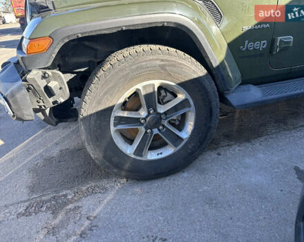 Зеленый Джип Вранглер, объемом двигателя 2 л и пробегом 57 тыс. км за 25500 $, фото 3 на Automoto.ua