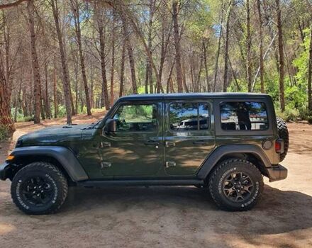 Зеленый Джип Вранглер, объемом двигателя 3.6 л и пробегом 38 тыс. км за 37000 $, фото 1 на Automoto.ua