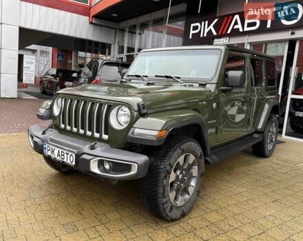 Зелений Джип Wrangler, об'ємом двигуна 3.6 л та пробігом 57 тис. км за 48900 $, фото 1 на Automoto.ua