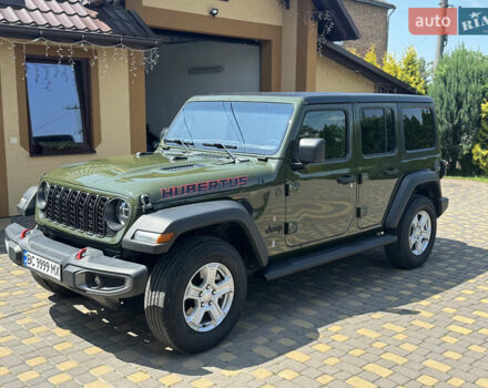 Зеленый Джип Вранглер, объемом двигателя 2 л и пробегом 50 тыс. км за 39999 $, фото 2 на Automoto.ua