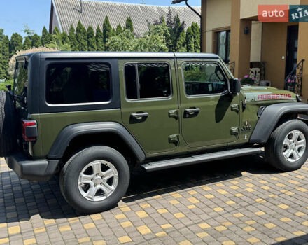 Зеленый Джип Вранглер, объемом двигателя 2 л и пробегом 50 тыс. км за 39999 $, фото 1 на Automoto.ua