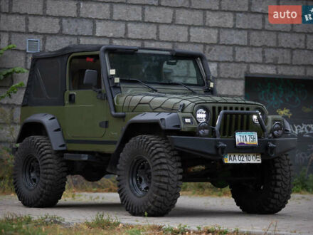 Зелений Джип Wrangler, об'ємом двигуна 4 л та пробігом 177 тис. км за 15900 $, фото 1 на Automoto.ua