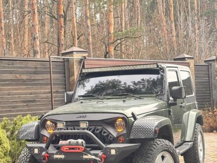 Зеленый Джип Вранглер, объемом двигателя 2.8 л и пробегом 109 тыс. км за 19500 $, фото 1 на Automoto.ua