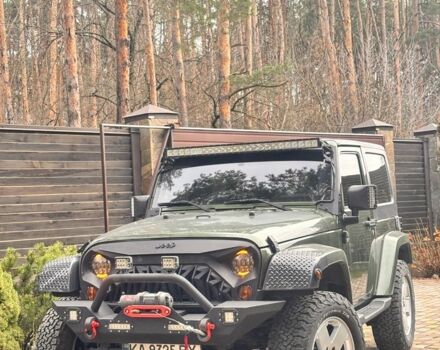 Зеленый Джип Вранглер, объемом двигателя 2.8 л и пробегом 109 тыс. км за 19500 $, фото 1 на Automoto.ua