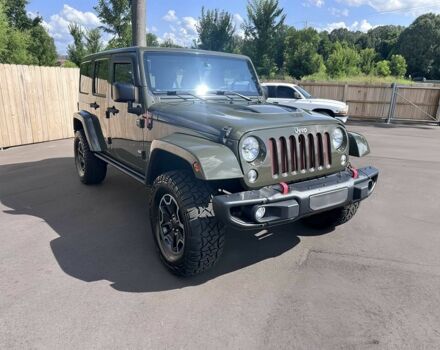 Зеленый Джип Вранглер, объемом двигателя 3.6 л и пробегом 80 тыс. км за 14500 $, фото 1 на Automoto.ua